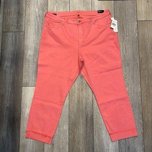 NWT Women's Kut From The Kloth soft coral jeans 20W